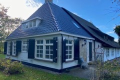 Renovatie goten en overstekken boerderij opeinde